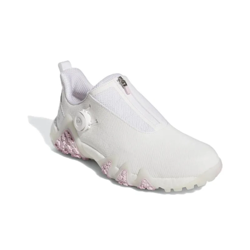 Adidas Codechaos 22 Spikeless Golf Cloud White Silver Metallic Clear Pink Women's-2