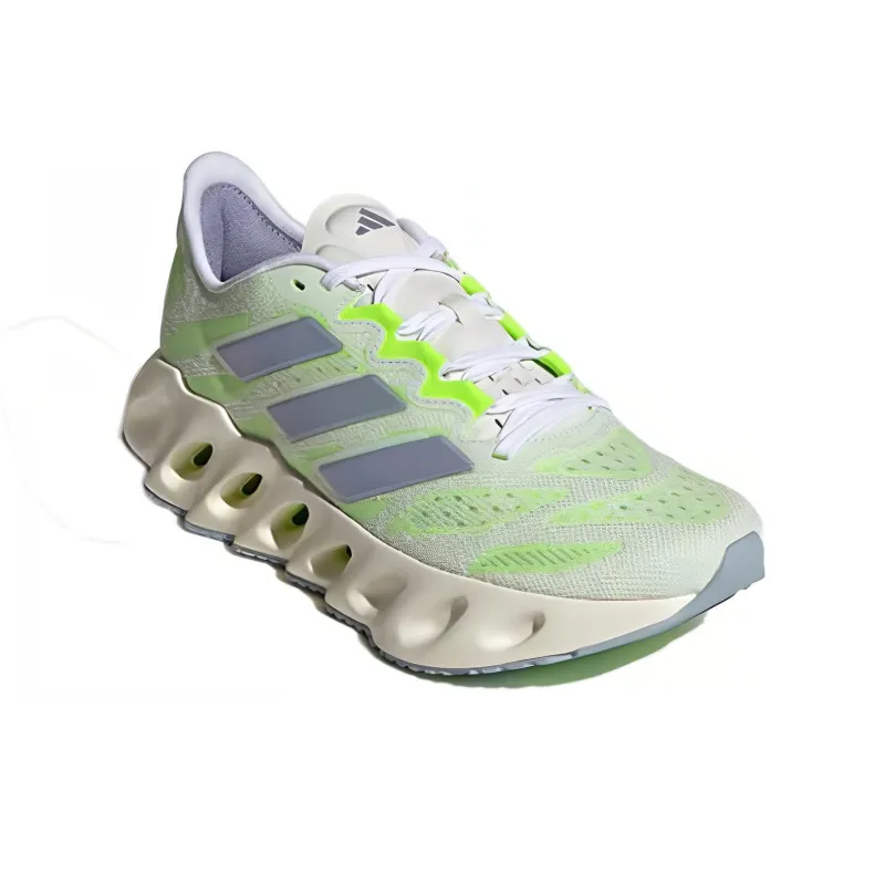 Adidas Switch Fwd Running Shoes 'Cloud White Silver Violet Lucid Lemon' Women's-3