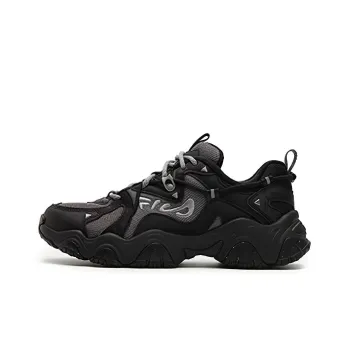 FILA Fluid 4 Sneakers 'Black Grey' Women's