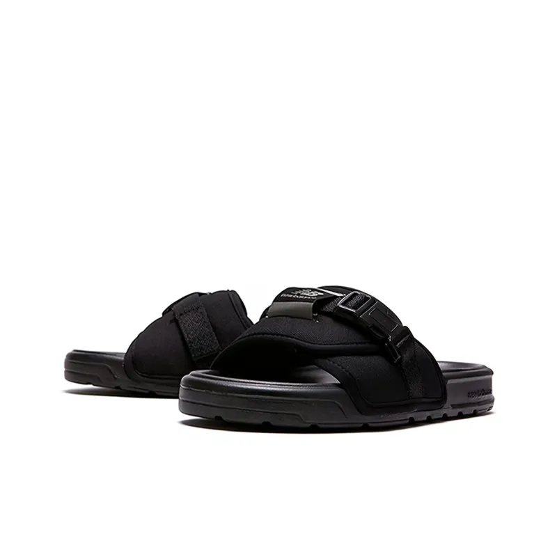 New Balance Black Unisex Slippers-1
