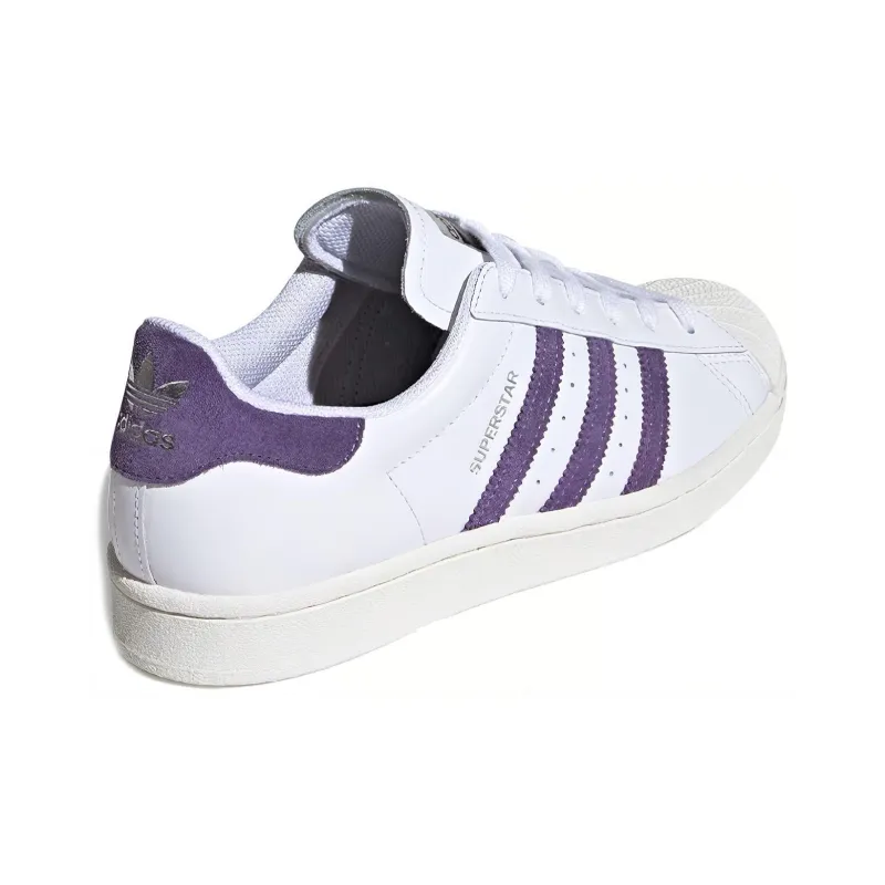 Adidas Superstar Cloud White Purple Women's-3