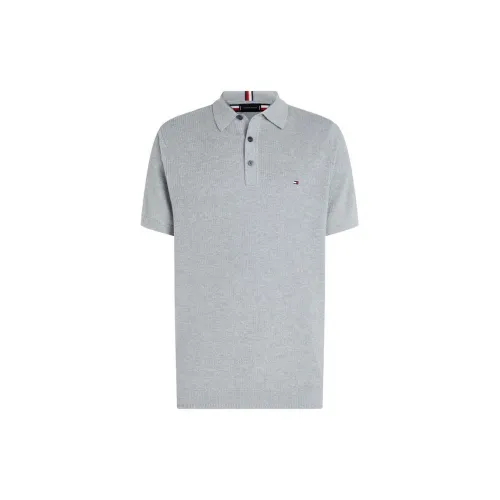 Tommy Hilfiger Polo Shirts Men Gray