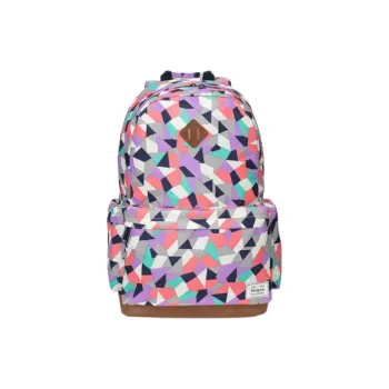 TARGUS Polyester Backpack Medium Size Unisex Geometric Pattern/Paisley/Camouflage