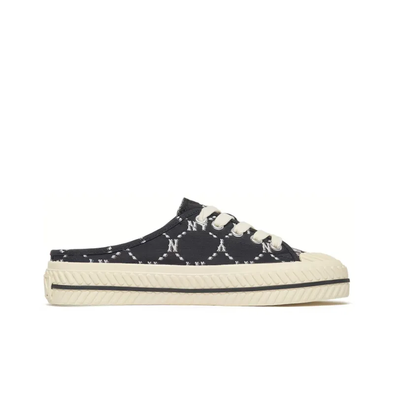 MLB Playball Mule Low Top Skateboard Shoes Unisex Black-1