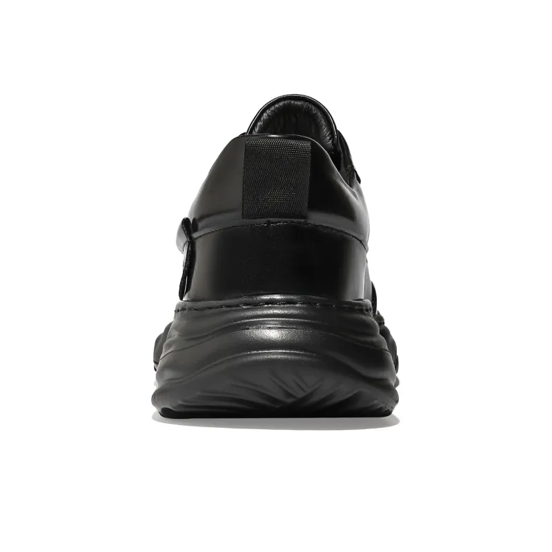 MILLIE'S Low Top Chunky Sneakers Men's Black-4