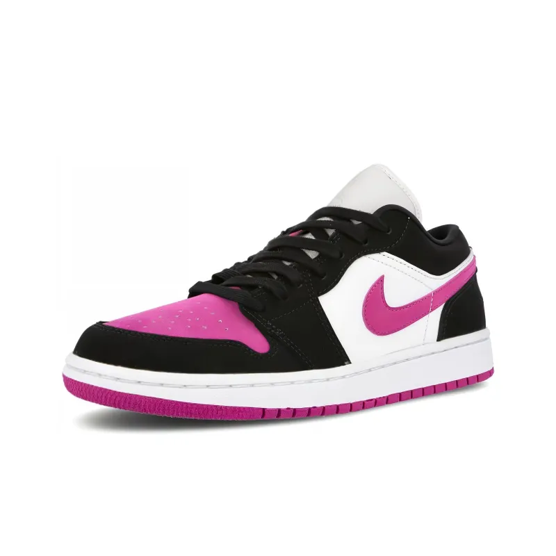 Jordan 1 Low Black Cactus Flower Women's-2