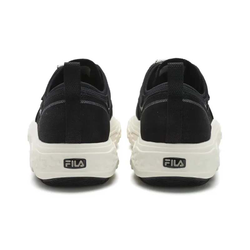 FILA ROCK Low Top Canvas Shoes Men's Black-3