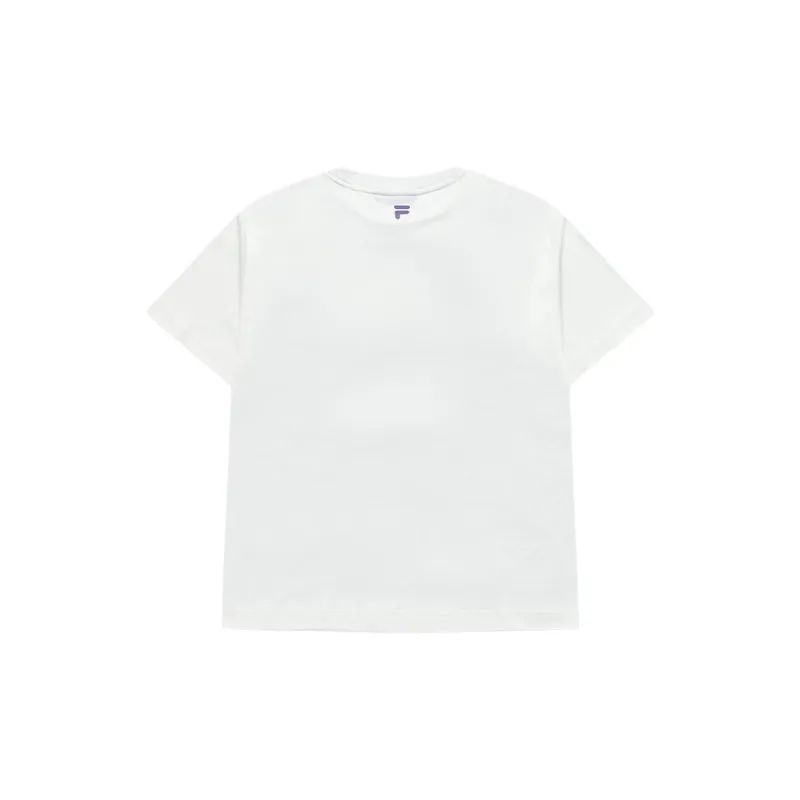 FILA FUSION Regular T Shirt Women's White-1