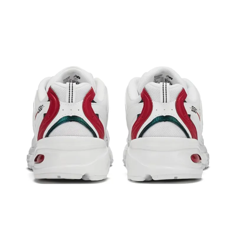 New Balance 530 White Red-3