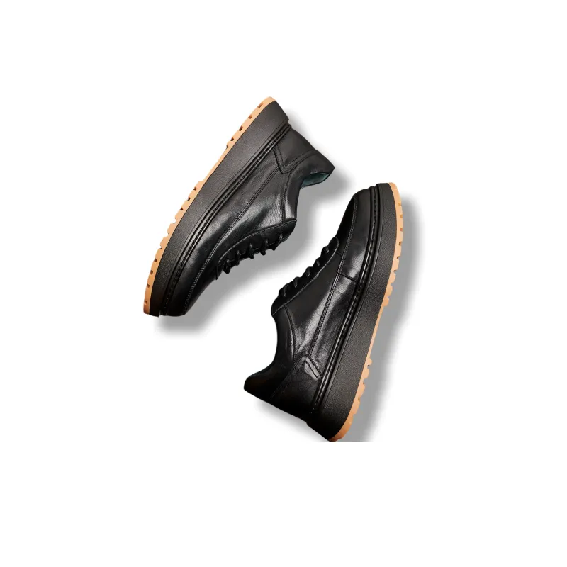 Brounvanm Casual Shoes Men's Black-2