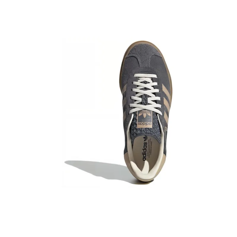 Adidas Gazelle Bold Grey Magic Beige Gum Women's-4