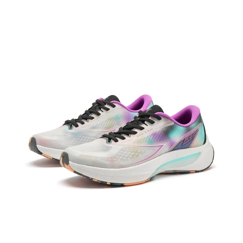 QIAODAN Flying Shadow 4.0 Cushioning Breathable Low Top Running Shoes Men's Flying Shadow Purple-2