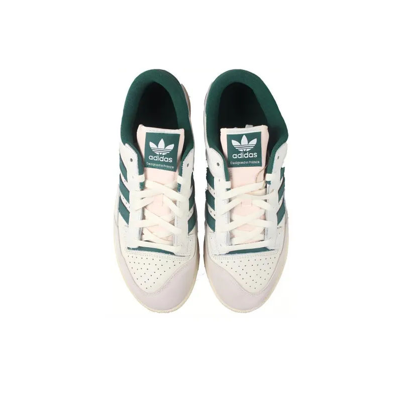 Adidas Centennial 85 Low Cloud White Green-3