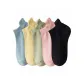 Sky Blue+Custard+Sprout Green+Taro Purple+Black[5 Pack]