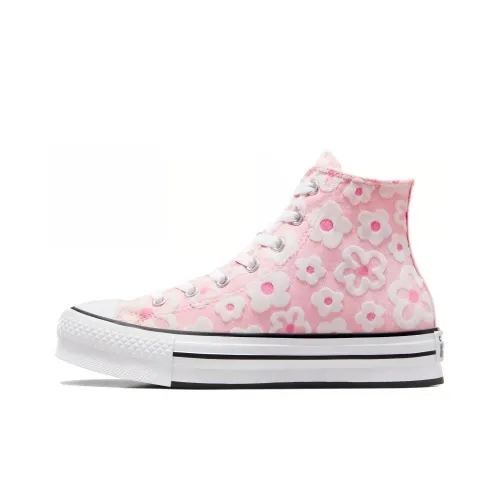 Chuck Taylor All Star Converse Lift Platform High Gs 'Floral Embroidery   Donut Glaze'