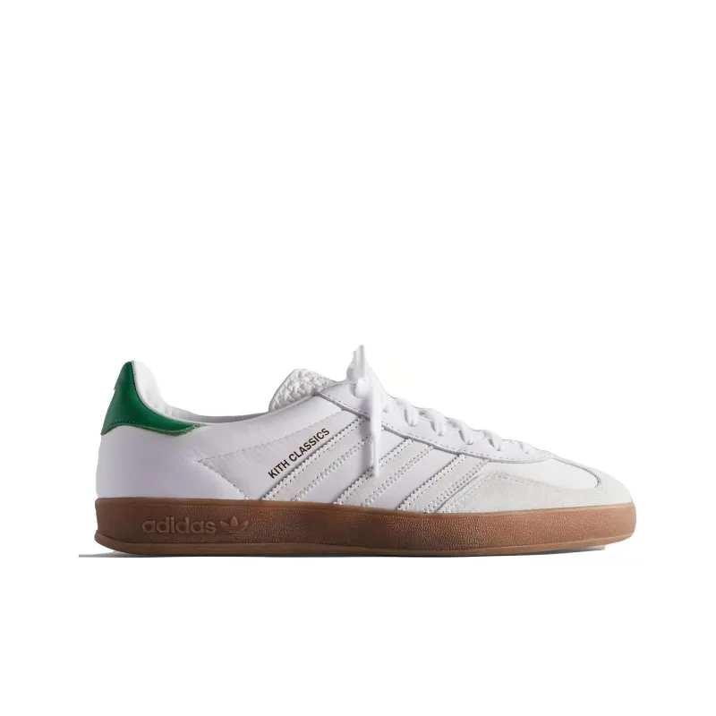 Adidas Gazelle Indoor Kith Classics White Green-1