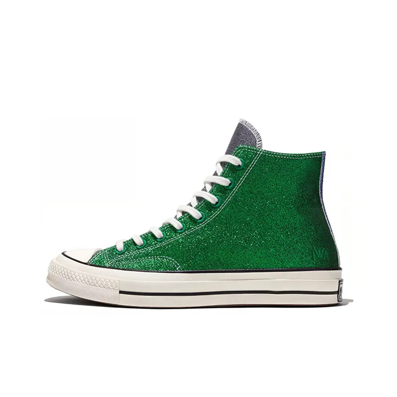 Converse Chuck Taylor All Star 70 Hi Jw Anderson Glitter Gutter Green Black-0