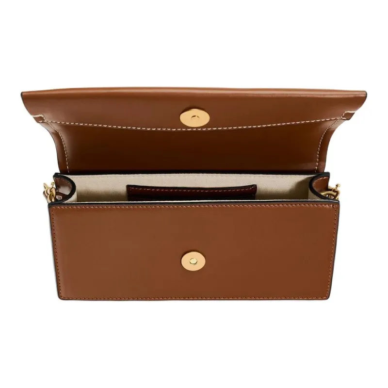 ZARA PU Shoulder Bag Crossbody Bag Mini Women's Brown-6