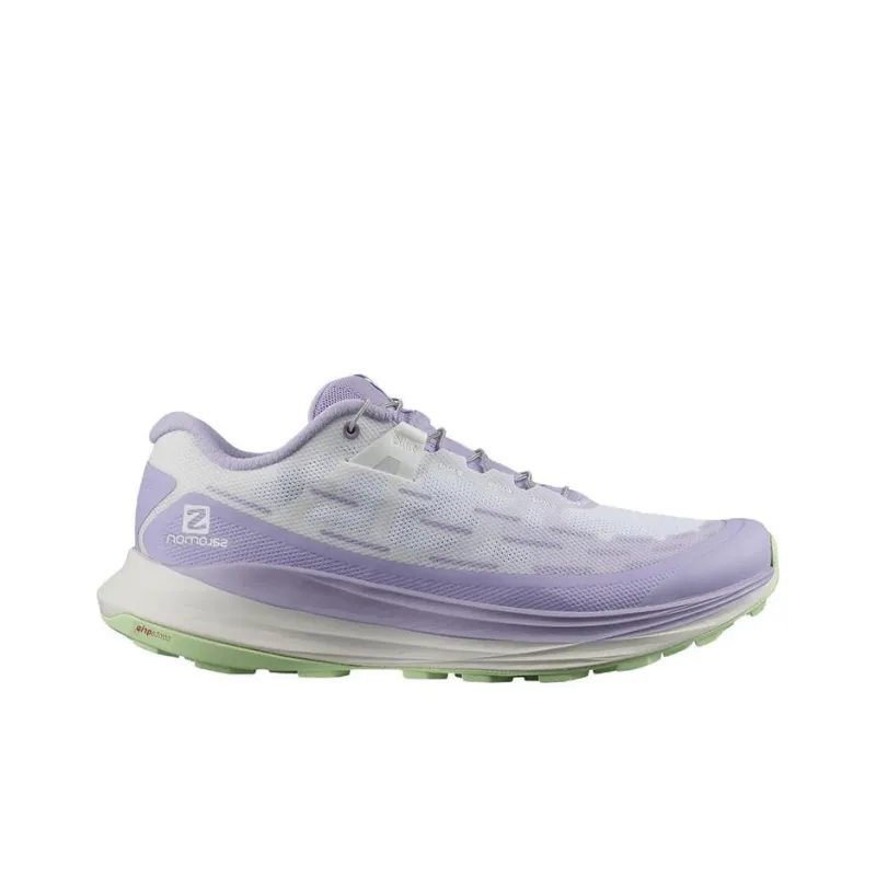 SALOMON Ultra Glide 2 Cushioning Wear Resistant Low Top Trail Running Running Shoes Women's Light Purple-1