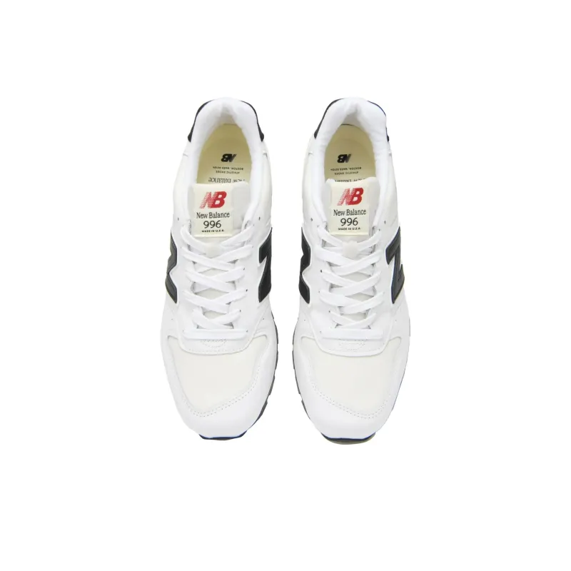New Balance Teddy White Black-3