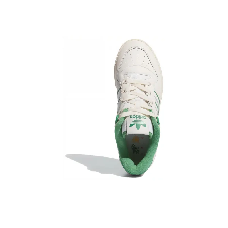 Adidas Originals Rivalry LOW Low Top Skateboard Shoes Women's White Green-4