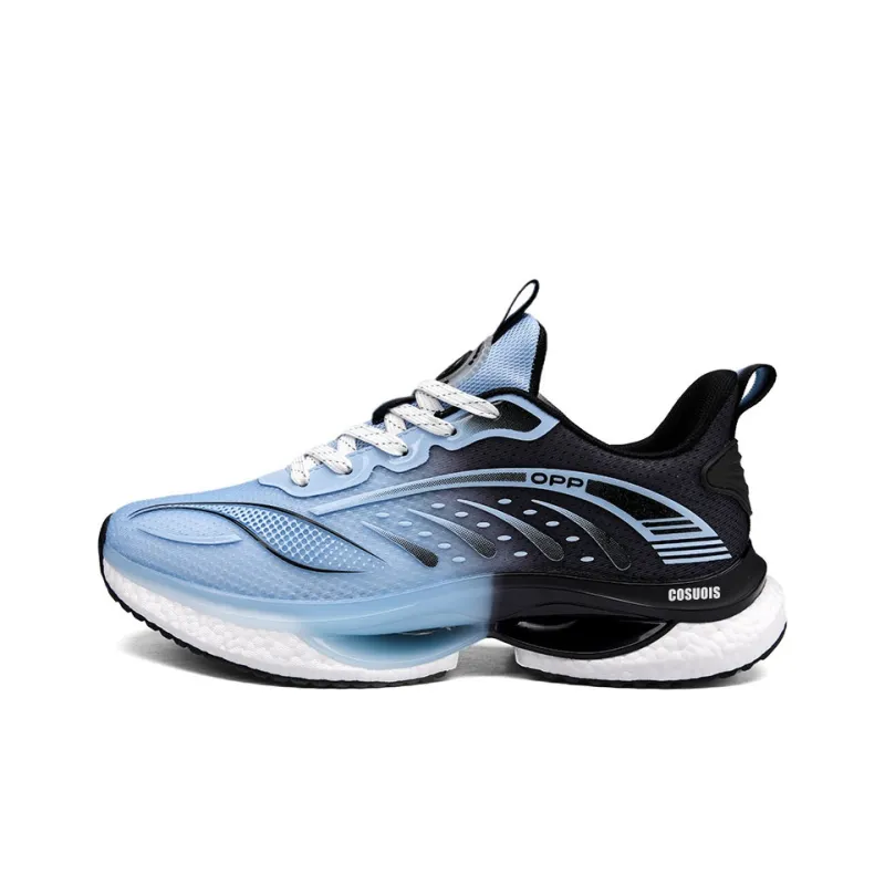 COSUOIS Cushioning Anti-Slip Wear-Resistant Breathability Low-Top Running Shoes Unisex-0