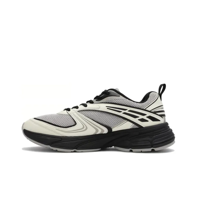 FILA Interrun Cushioning Anti Slip Wear Resistant Breathability Low Top Casual Running Shoes Unisex White-0