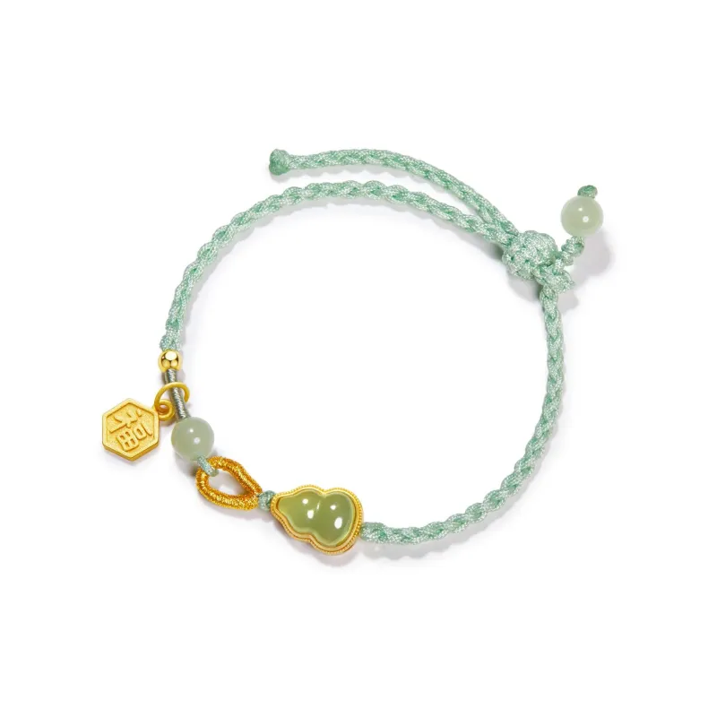 Far Mountain Joe Hetian Jade Bracelets Pale Greenish White Jade Unisex-2