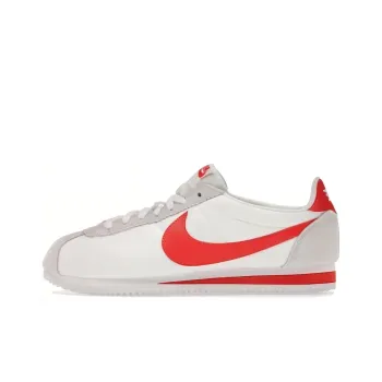 Nike Classic Cortez Nylon White Habanero Red