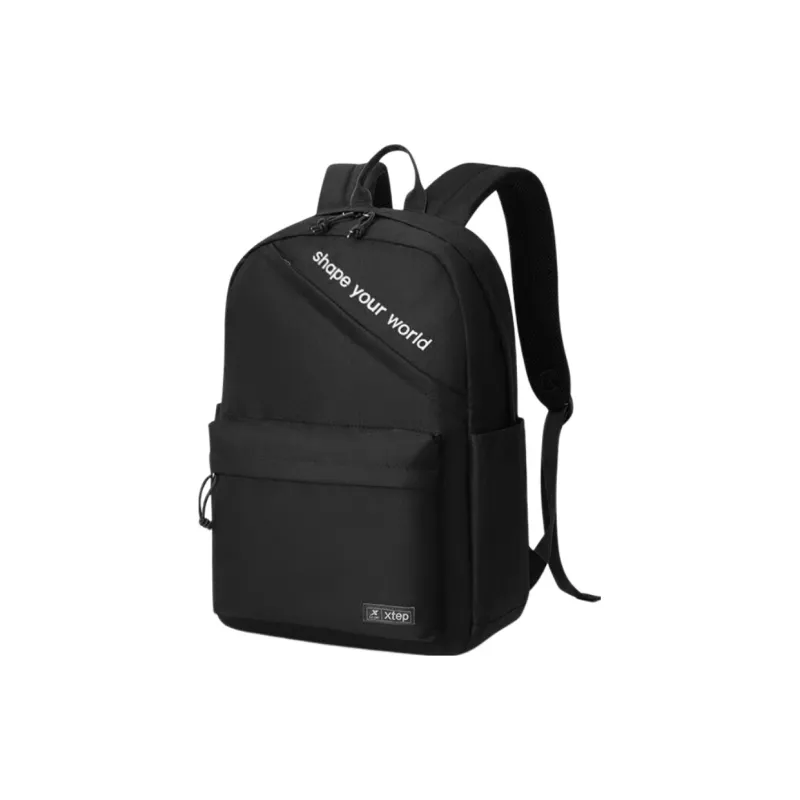 XTEP Polyester Backpack Regular Unisex Black-0