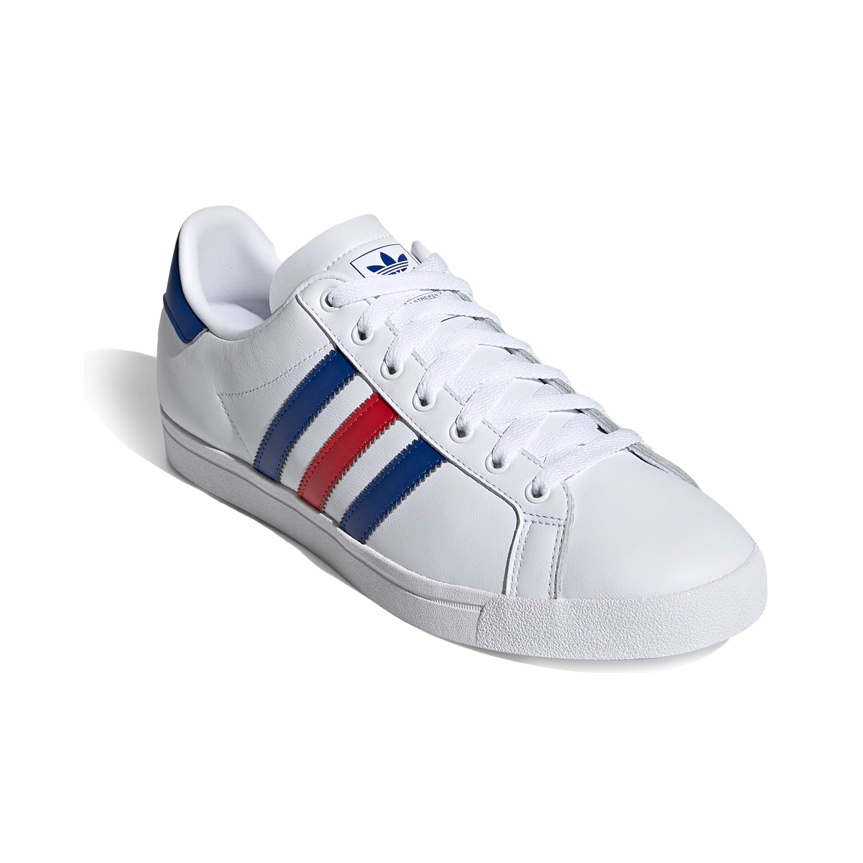 Adidas Coast Star White Royal Scarlet POIZON