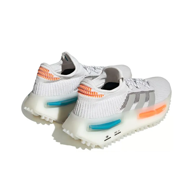 Adidas Nmd S1 Footwear White Blue Orange-2