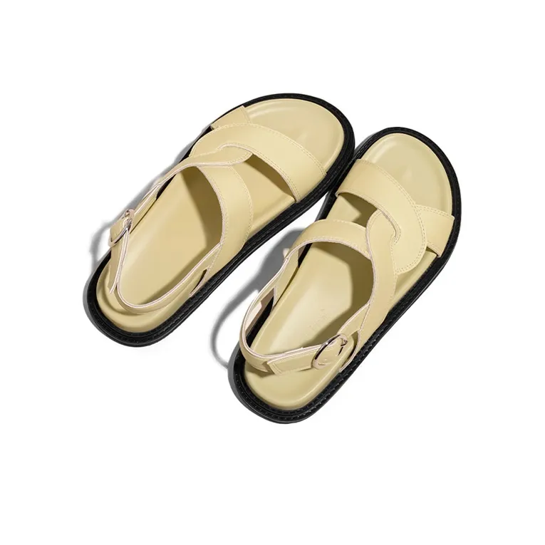 Old Meow Beach Sandals Women's Black/Yellow-8