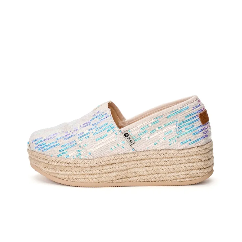 Joy&Mario Espadrilles Women's Black/White/Black Gold-8