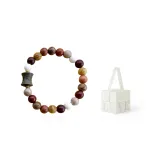 Sandalwood Beaded Bracelet (Six-Character Mantra)+Love (Box)
