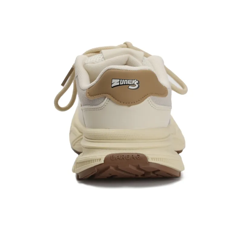 Zun'er Wear Resistant Lightweight Height Increasing Low Top Chunky Sneakers Unisex-3