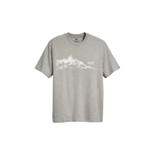 Levis T-Shirts Men Gray