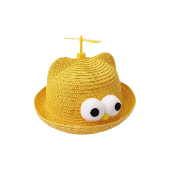 Yi Bu Kang Imitation Straw Paper Bucket Hat Kids'
