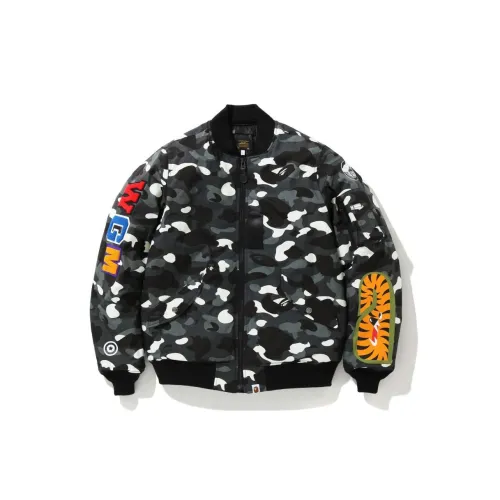 A BATHING APE Baseball Jerseys Men Black