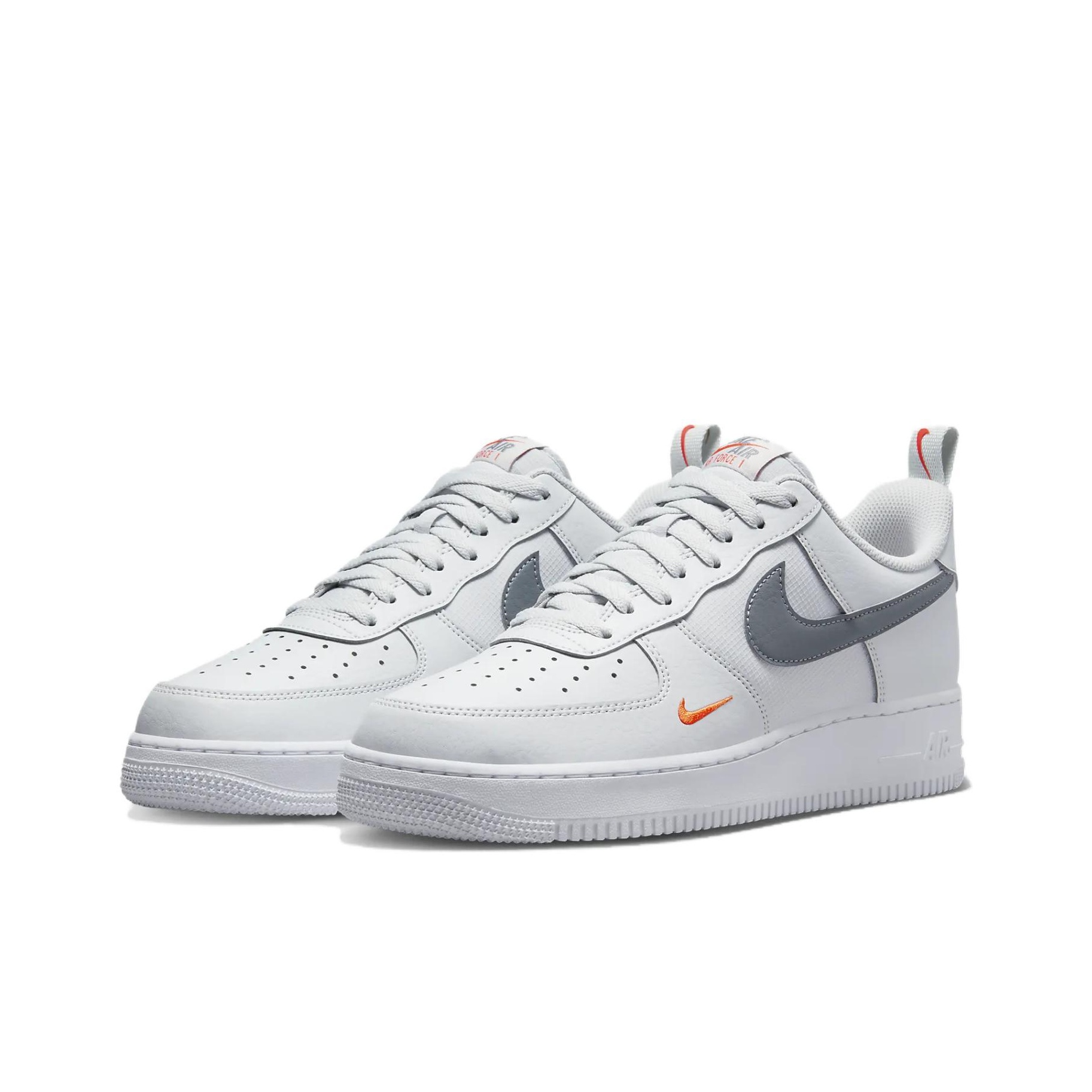 af1 low white black orange
