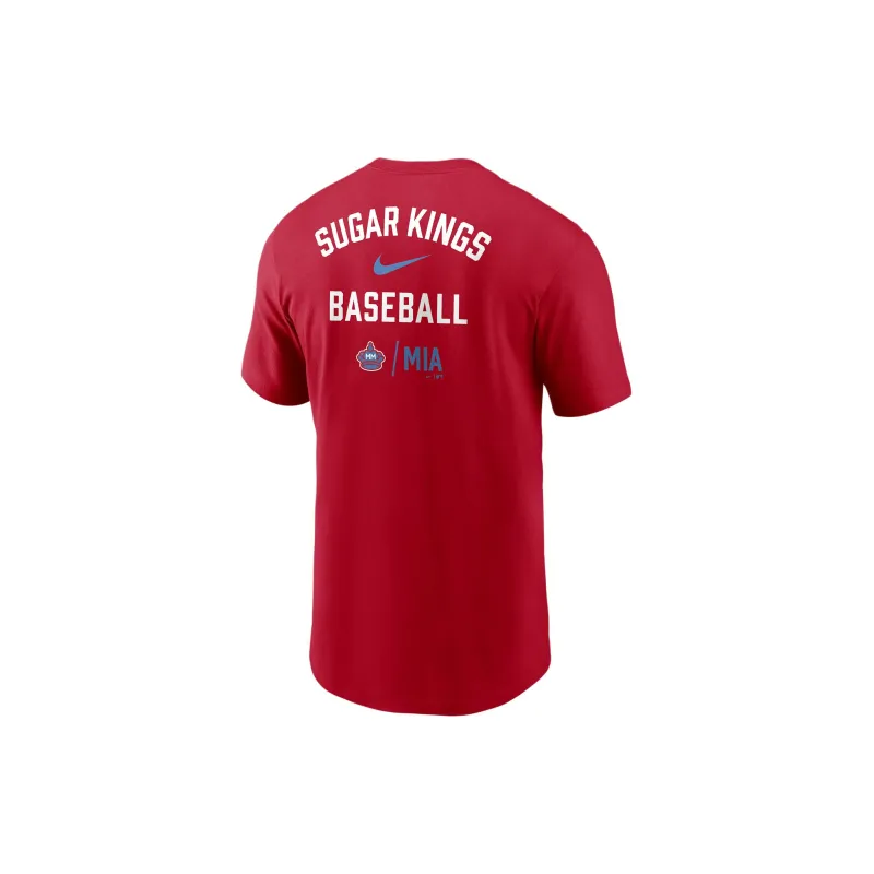 Nike MLB Collaboration City Connect T-Shirt Miami Marlins Men's Red-1