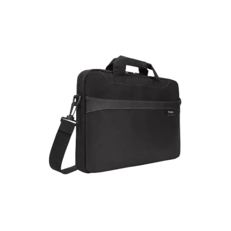 TARGUS Polyester One Shoulder Crossbody Laptop Bag Unisex Black-2