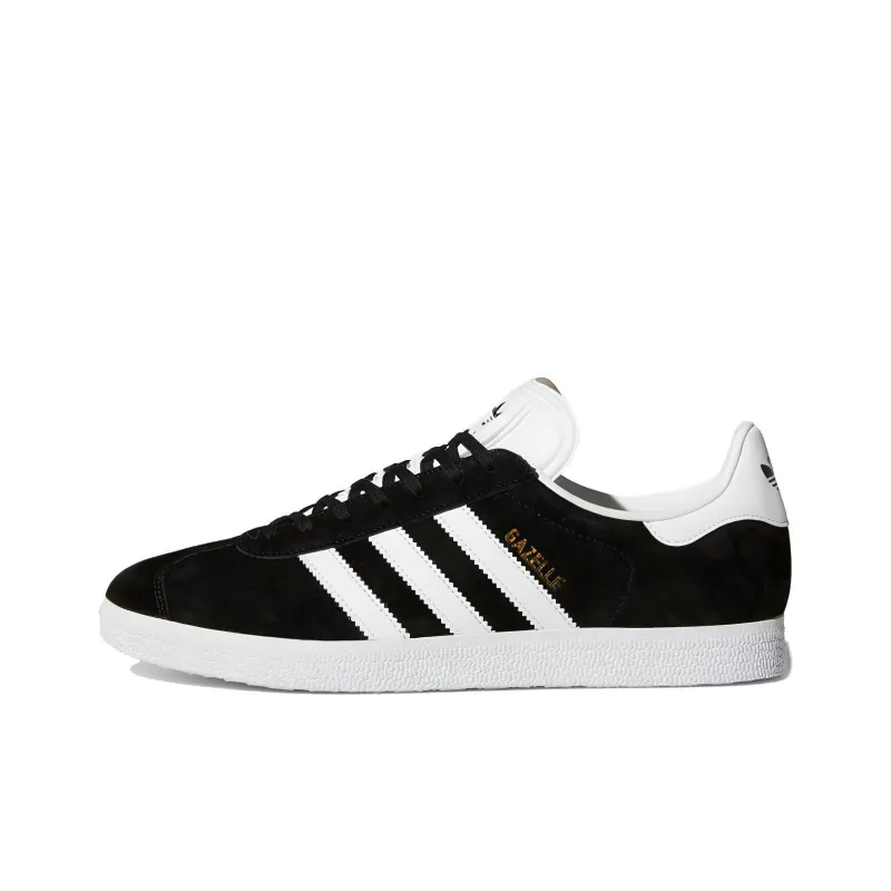 Adidas Gazelle Core Black Cloud White Gold-0