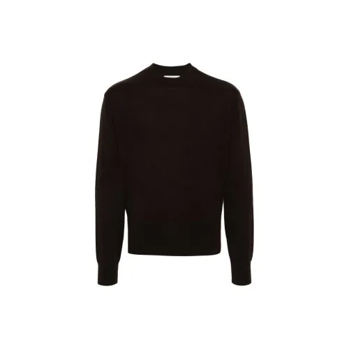 Lemaire Sweaters Men Chocolate Brown