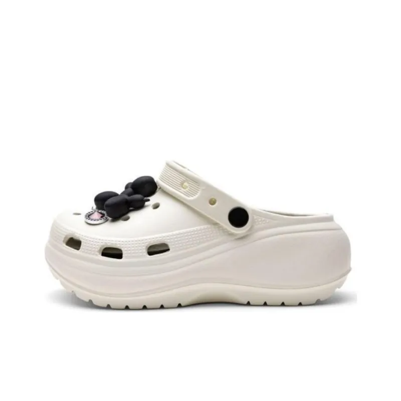 TOOMANYSHOES Light Balloon Clogs 5.5cm Women's-4