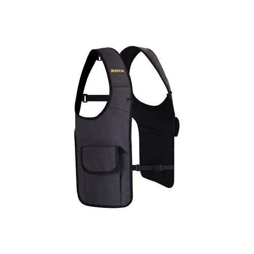 RIMIX Nylon Anti Theft Body Wallet Regular Unisex Black Gray Color/Navy Blue