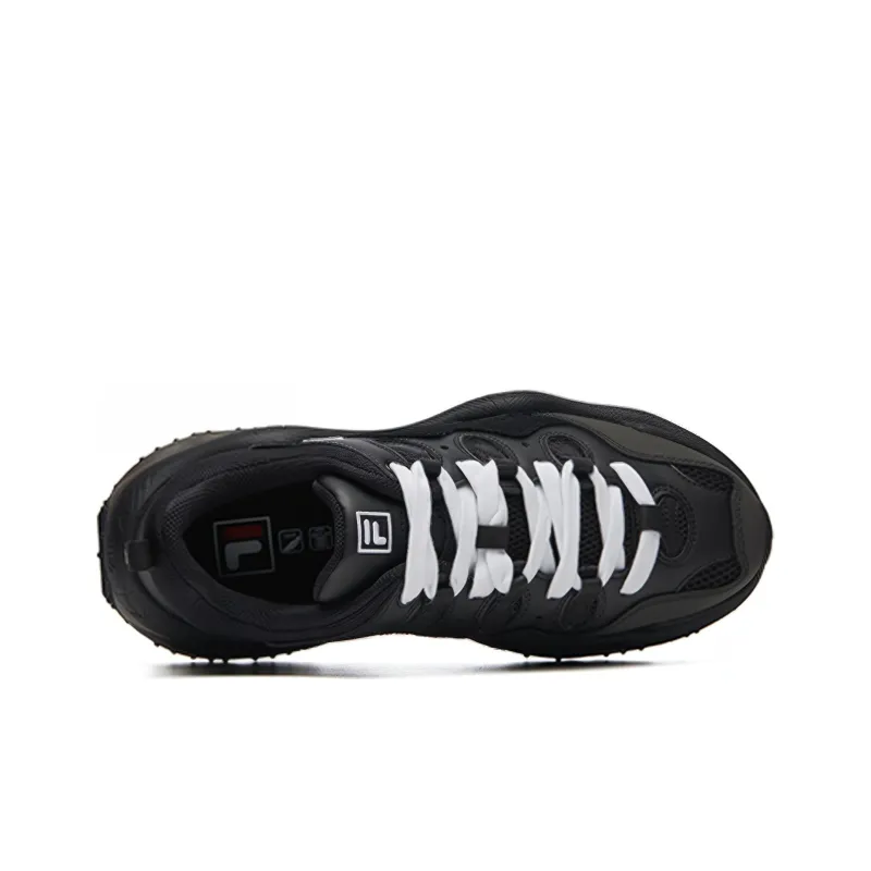 FILA FUSION QD96 Athletic Shoes 'Black White'-2