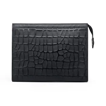 DOSRFINI Genuine Leather Cow Leather Clutch Men's