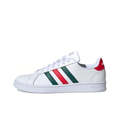 Adidas Grand Court White Green Red