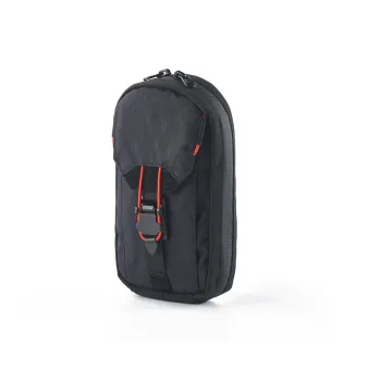 RIMIX Nylon Cell Phone Pouch Regular Unisex Black/Gray